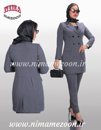 مانتو شلوار اداری شیک